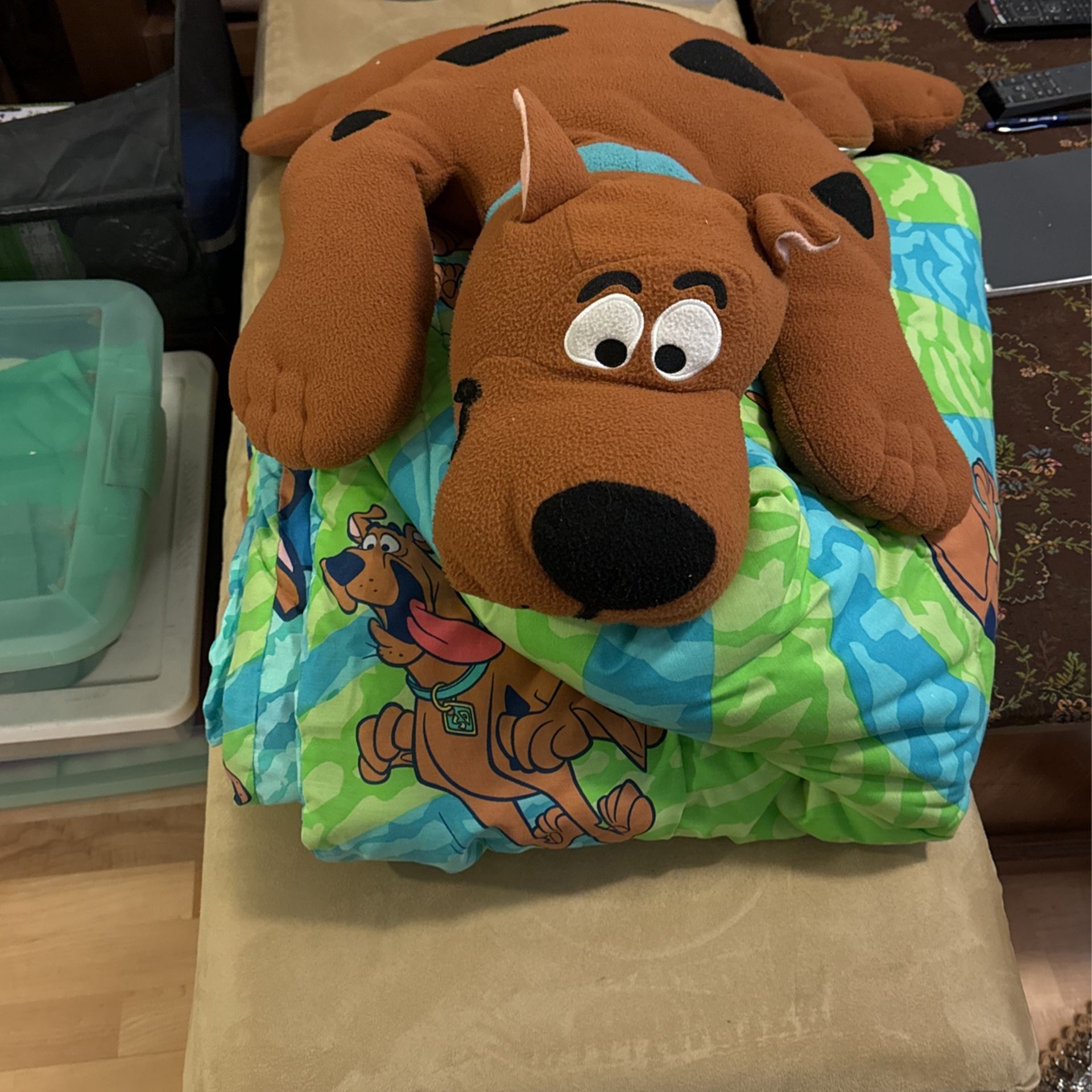 Scooby Do Pillow Pal And Twin Comforter