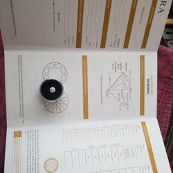 1 Ct Certified Loose Moissanite