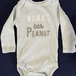 Mamas Little Peanut Onesie! 3-6 Months