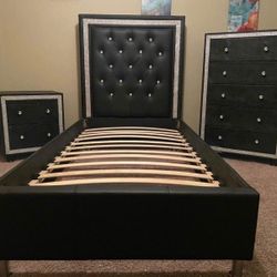 BRAND NEW CHEAP BLING TWIN BED FRAME.. $299!! 2 TWIN BED FRAMES ONLY $550!!