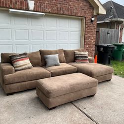 Sectional, And Sofa Set