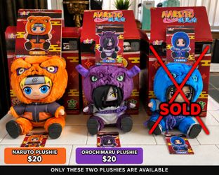 Naruto Blind Box Plush Collectibles