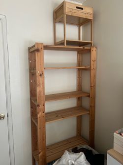 100% wood shelf