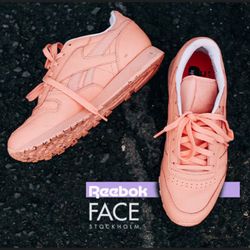 2 pairs of Reebok Classic Leather Sneakers, women’s sizes 8 & 8.5