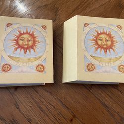2 Once Upon a Rose Matching Photo Albums - Each Holds 100 4x6 Photos