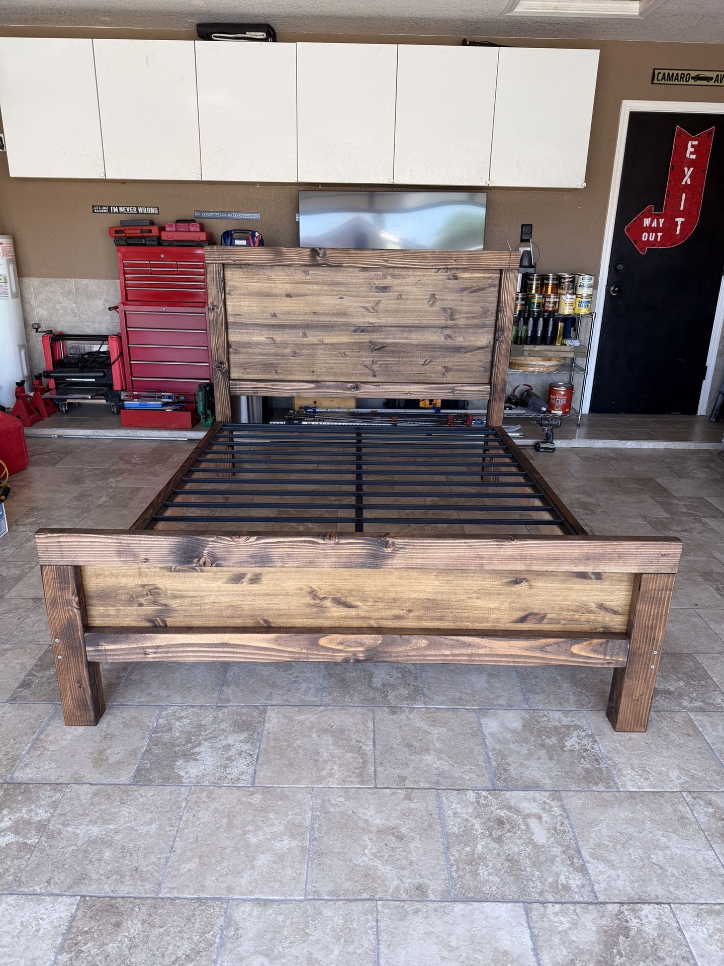 QUEEN BED FRAME