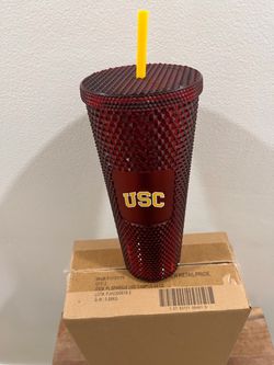 USC Trojans Sparkle Tumbler 24 oz USC Trojans Sparkle Tumbler 24 oz with Straw