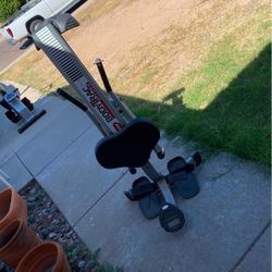 Negotiable ,  Rowing Machine, Body Track Glider By Stamina