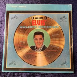Elvis Presley - Elvis' Golden Records, Volume 3 (Orig 1963 Stereo Vinyl LP) VG+