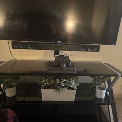 Glass TV Stand