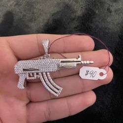 925 Silver Draco Pendant With Cubic Zirconia