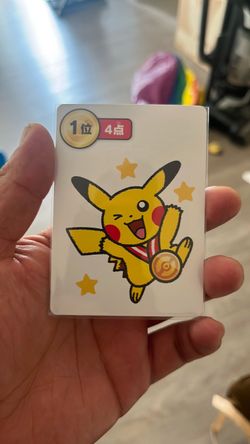 Japanese Pokémon Pikachu Card Game