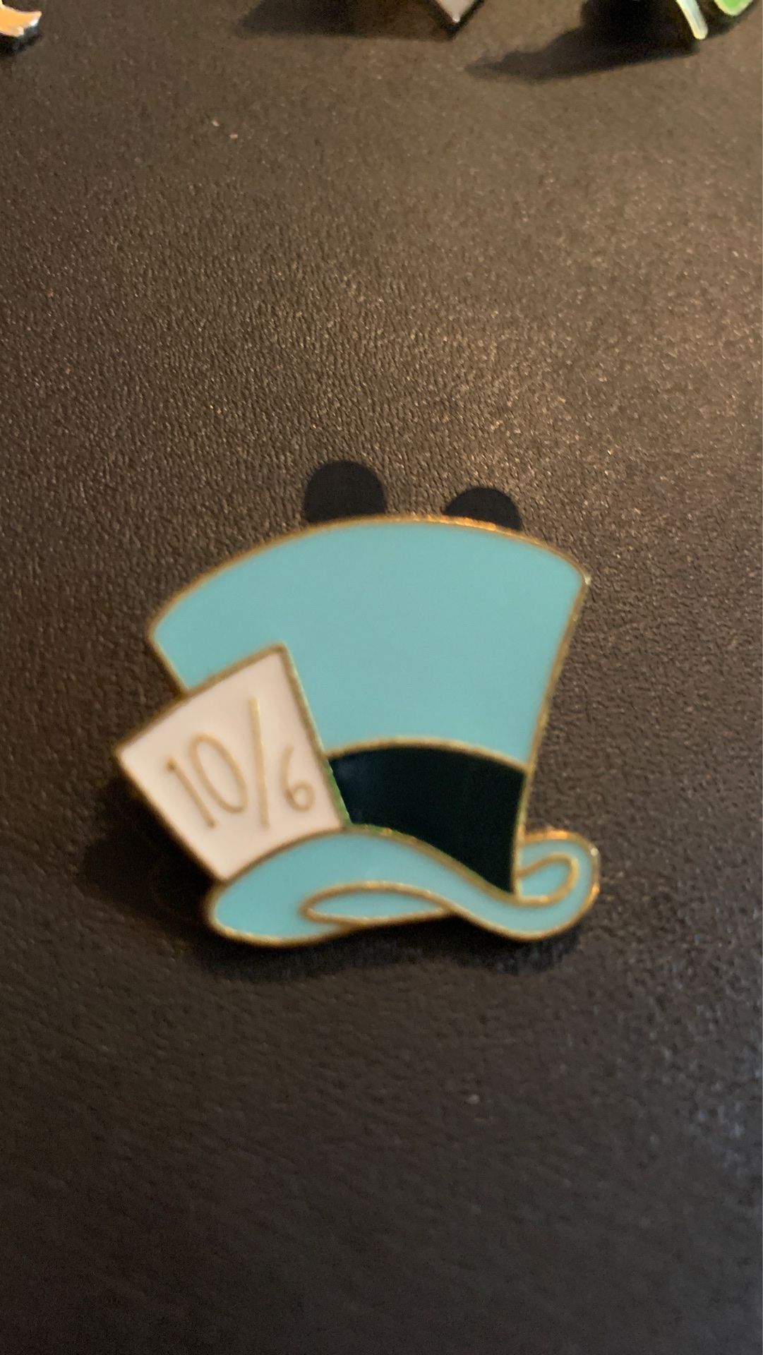 Disney Official Trading Pin Mad Hatter Alice In Wonderland Hat Uncommon