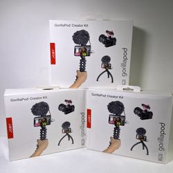 NEW Joby GorillaPod Creator Kit - Video - iPhone - DSLR - Mirrorless 