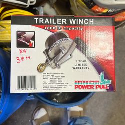 Trailer Winch