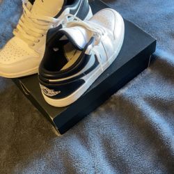 Used Black and White Air Jordan 1’s