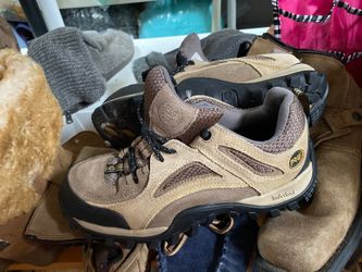 Timberlands size 8 steel toes