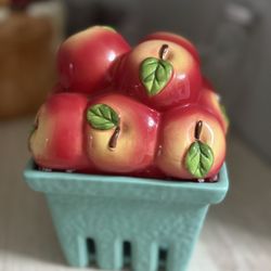 Vintage Kitchen Decor Candle Holder Porcelain 