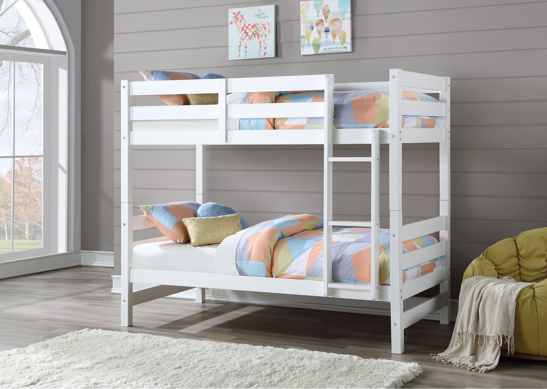 Twin/twin convertible bunk bed @Elegant Furniture