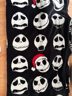 Disney NIGHTMARE BEFORE CHRISTMAS BLANKET