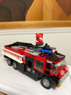 LEGO transformers Fire Truck Custom Build Set
