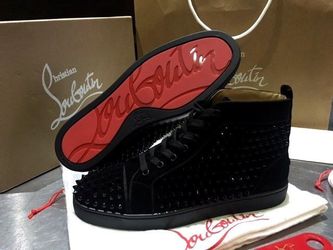 Christain Louboutin red bottom spikes with authentic verification