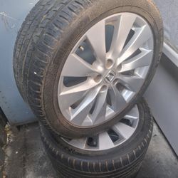 17in Honda Oem Weels And All Season Tires 