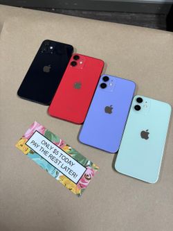 Apple IPhone 12 Mini 5G - Only $5 Today Pay The Rest Later! 