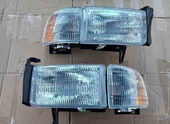 94-01 Dodge Ram Headlights Faros Calaveras Micas Luces Lamps