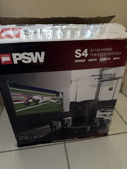 PSW S4 HD HOME THEATER SYSTEM