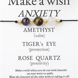 🌟NEW🌟 Handmade Make a Wish Anxiety Bracelet