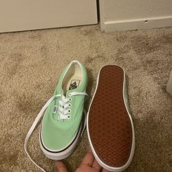 Mint Green vans New 