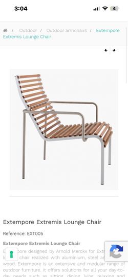 Extempore extremis lounge chairs