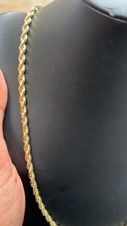 4mm rope chain 22 inch