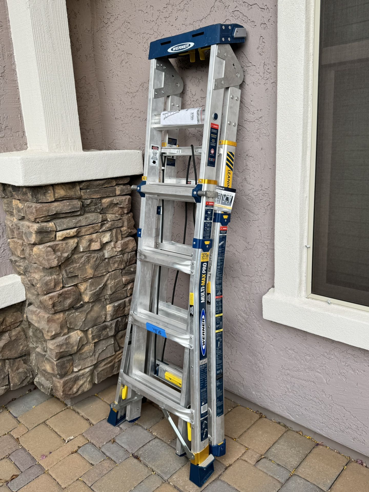 20 FT. Reach Aluminum Ladder, Multi-Max
