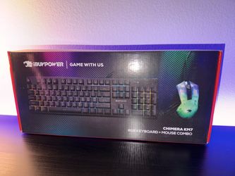 iBUYPOWER CHIMERA KM7 RGB KEYBOARD + MOUSE COMBO