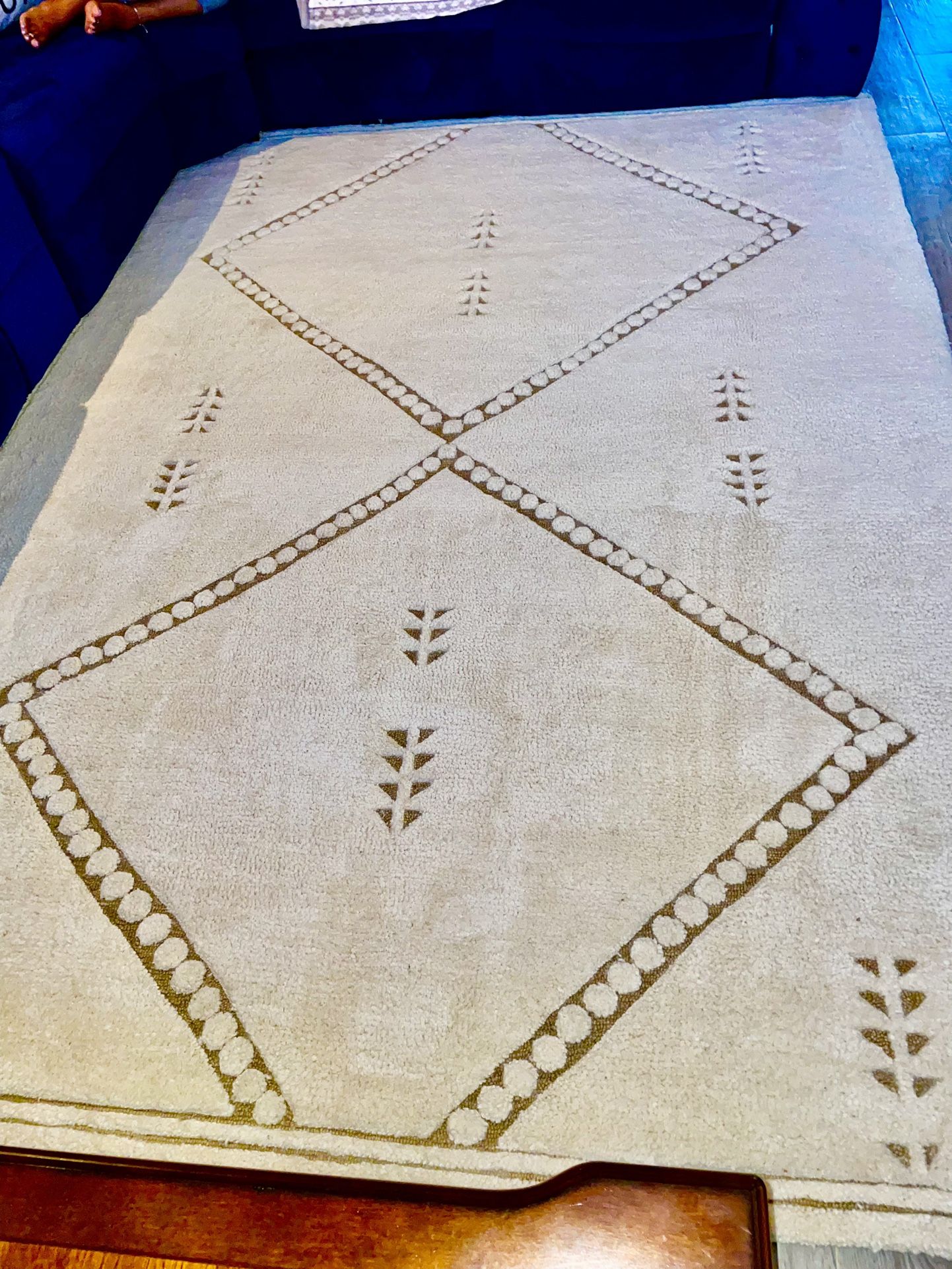 NEW Thick Rug Target Brand In Original Wrap 7x10. Soft And Comfy OBO