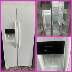 33 wide white side by side Refrigerator