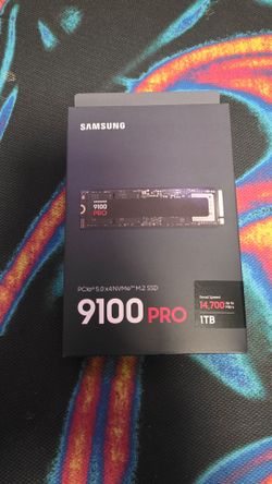 Samsung 9100 pro 1TB PCI-e 5.0 NVMe M.2 SSD