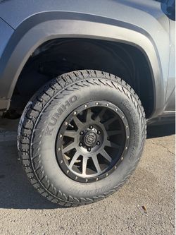 265/70/17 Icon Wheels and Tires for Toyota Tacoma