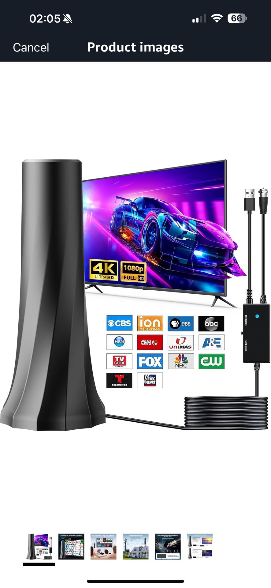 2025 TV Antenna for Smart TV and Old TV