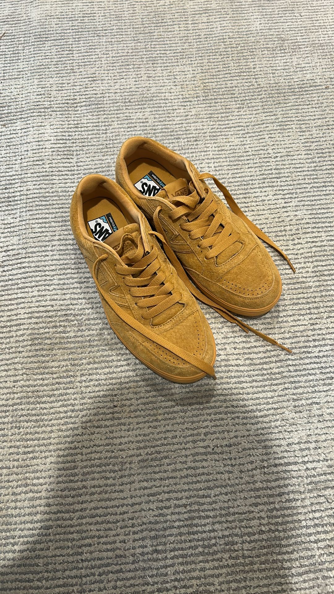 Tan Suede Vans Men’s Size 9.5