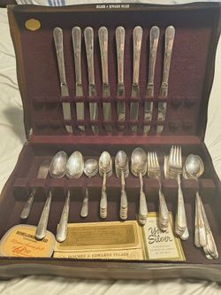 Antique Formal Set Silver Dining Ware