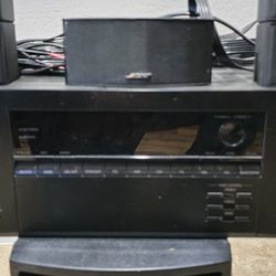 Onkyo Receiver With Bose Surround Sound Speakers