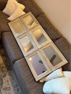 Aiden Large Paneled Wall Mirror