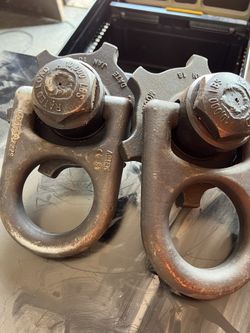BRAND NEW STEEL PLATE LIFTING RINGS