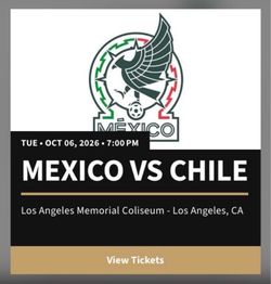 Mexico Vs Chile