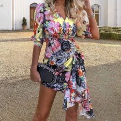 Comino Couture London Drape Silk Designer Dress 