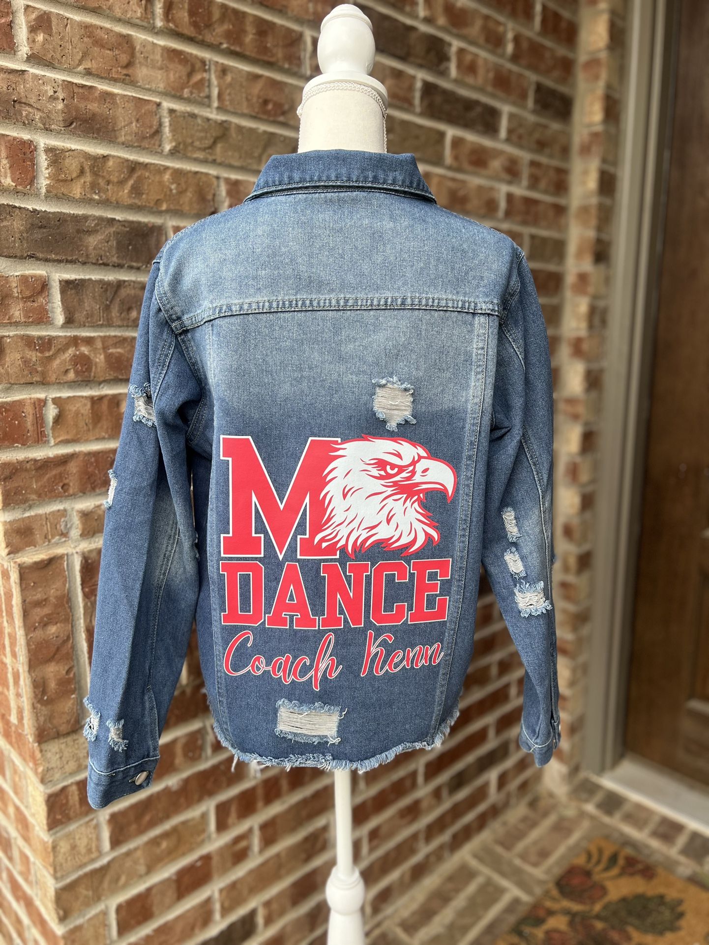 Custom denim jackets, Sports Denim Jackets, Jean Jackets 