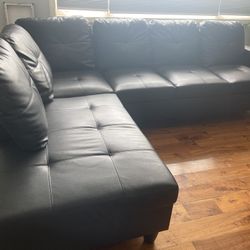 Non-Leather L Shaped Sofa